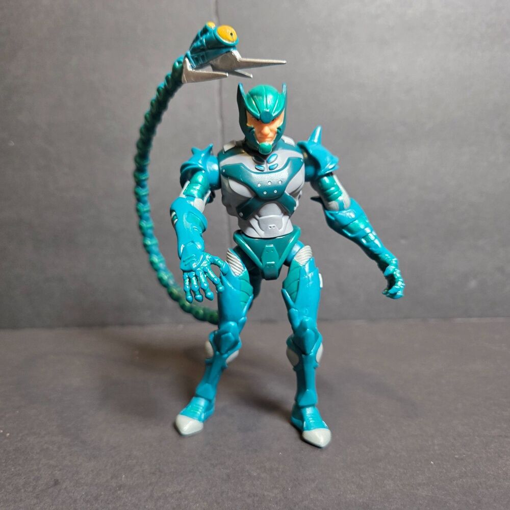 2007 Hasbro Spider-Man 3 Poison Blast Scorpion 5" Figure Water Tail